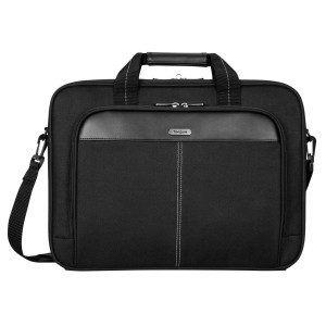 Black Targus 15-16" Classic Slim Briefcase | 975ZXMCQY