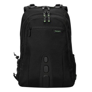 Black Targus 15.6" Spruce EcoSmart Checkpoint Friendly Backpack | 047QGVYMZ